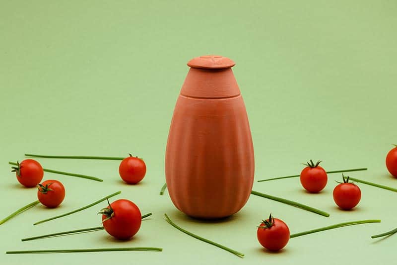 Homepage-Block-800x533 Une olla sur fond vert clair, entourée de tomates et ciboulette