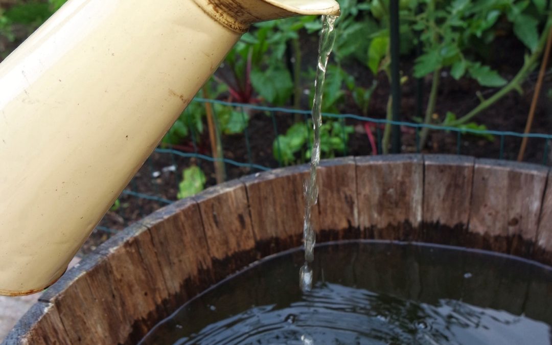 Comment récupérer l’eau de pluie sans gouttière ?