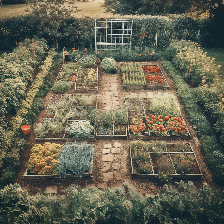 Planification d'un carré potager