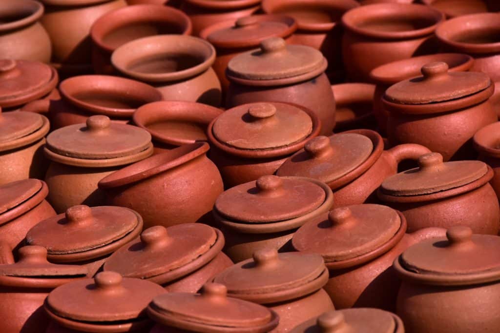 Pots en argile